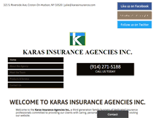 Tablet Screenshot of karasinsurance.com